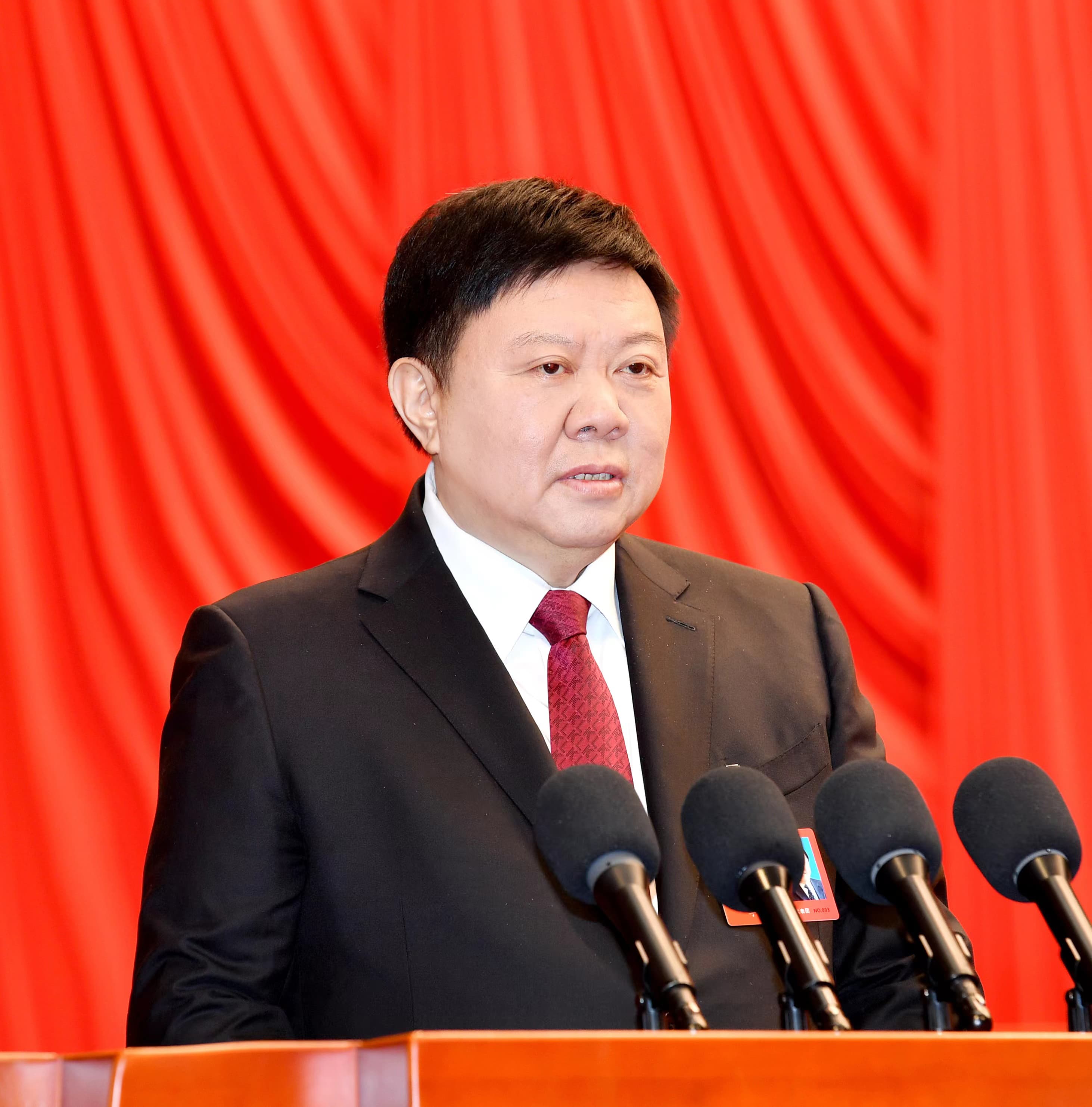 李雪荣作市人大常委会工作报告